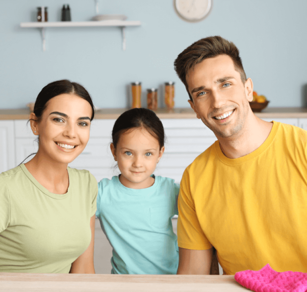 Family meeting in the Kitchen