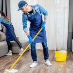 Cleaning team