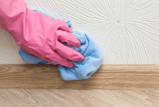 Baseboard Cleaning