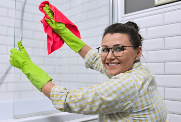 How to Clean Glass Shower Doors